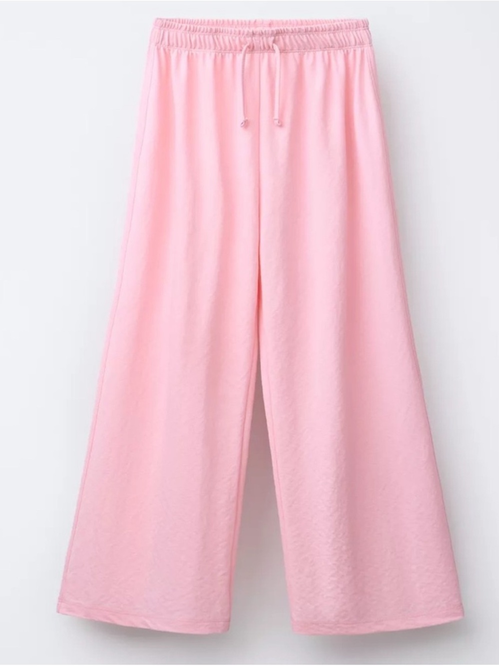Zara Flowy Kids Wide-leg Pants - Pink NWT